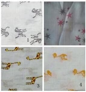 Hot sale two different materials of baby swaddle blanket